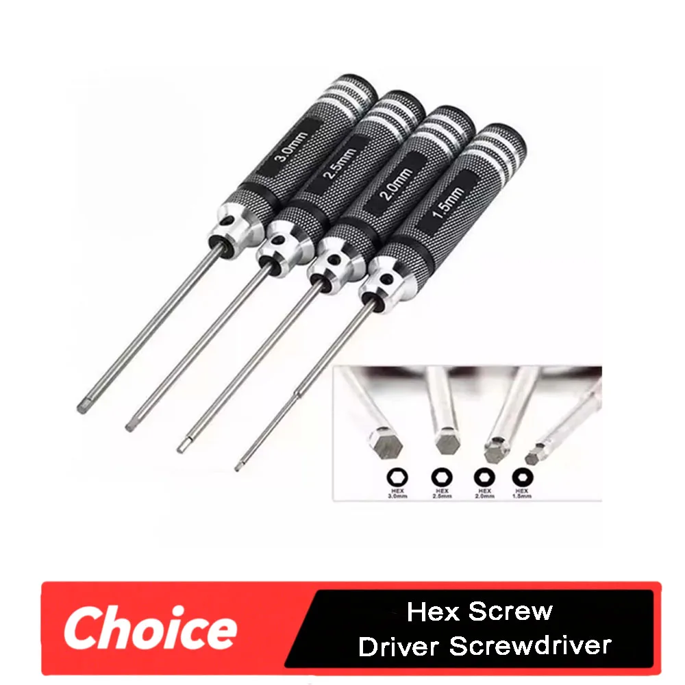 Fpv Drone Tool Kit - 1,5/2,0/2,5/3,0 mm Altıgen Uçlu Tornavida Seti